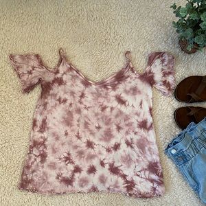 American Eagle Soft & Sexy Lettuce Edge Top